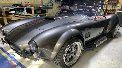 AC Cobra - Complete paint job, Body finishing